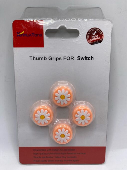 Grips con diseño de flor para Switch