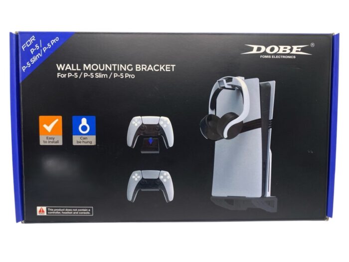 Soporte de Pared para Consola PS5/PS5 SLIM/ PS5 PRO.
