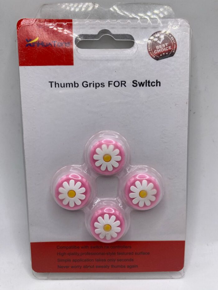 Grips con diseño de flor para Switch - Imagen 5