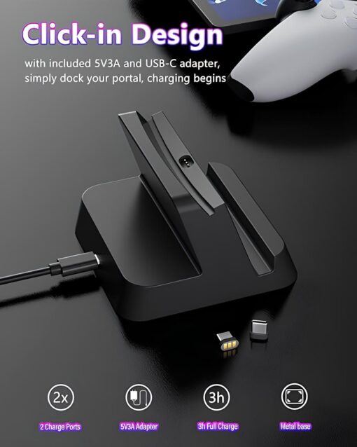 Cargador de Ps5 Portal Cahrging Stand de PS5-P - Imagen 2