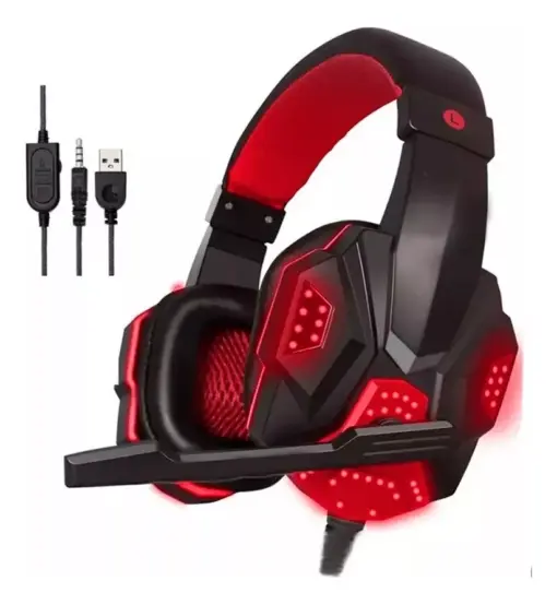 Audifono para game con luz - Imagen 7