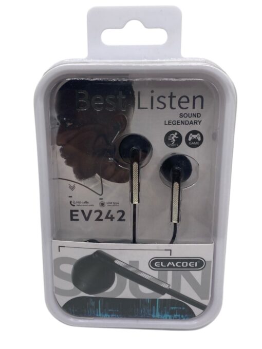 AUDÍFONOS CON CABLE AUXILIAR / BEST LISTEN EV242 - Imagen 3