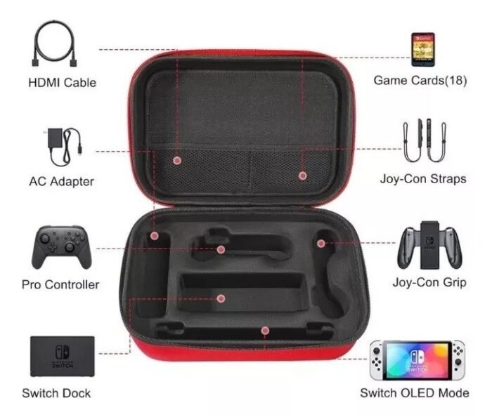 Maleta de Pokémon para Nintendo Switch - Imagen 2
