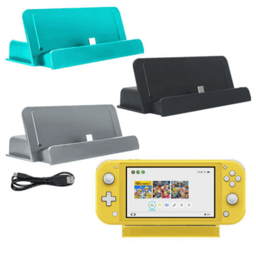Soporte de carga USB tipo C para Nintendo Switch/ Lite