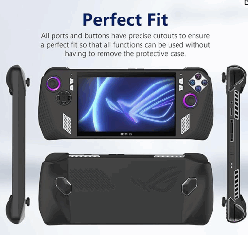 Funda GIOPUEY para ASUS ROG Ally, material flexible de silicona - Imagen 5