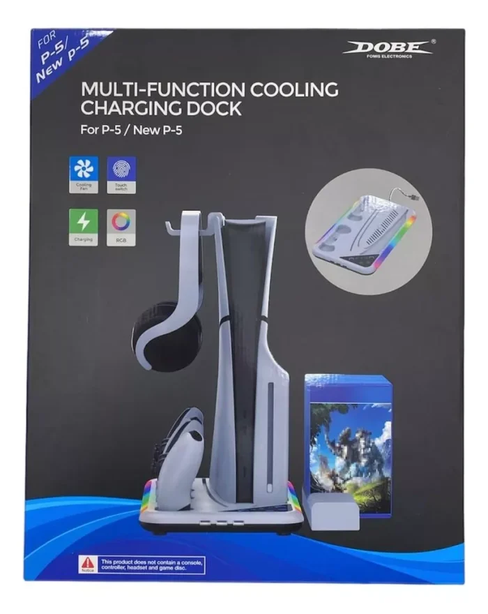 Base con Ventiladores Playstation for PS5/PS5 SLIM
