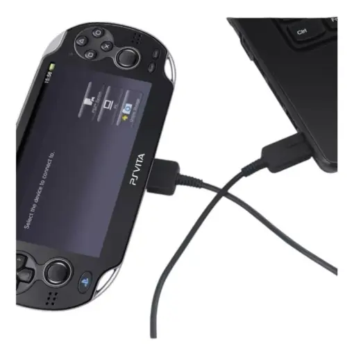 Cargador Ps Vita Cable Usb De Datos Y Cable Poder - Imagen 2
