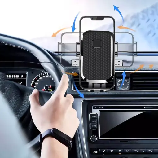 Soporte para auto universal ajustable para teléfono celular - Imagen 3