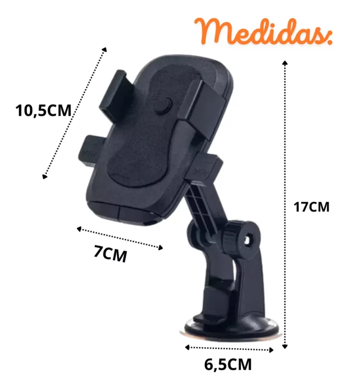 Soporte de celular para auto, tablero Automóvil Porta - Imagen 3