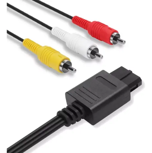 CABLE DE AUDIO Y VIDEO PARA NINTENDO 64