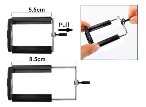 Trípodes, Trípode Para Teléfono Móvil, Cámara, Soporte Con C - Imagen 8