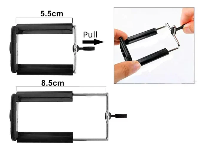 Trípodes, Trípode Para Teléfono Móvil, Cámara, Soporte Con C - Imagen 8