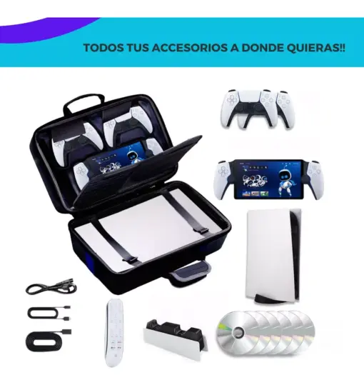 MALETA VIAJERA PARA PLAY 5 PORTAL/ PLA5 SLIM/ PLAY5