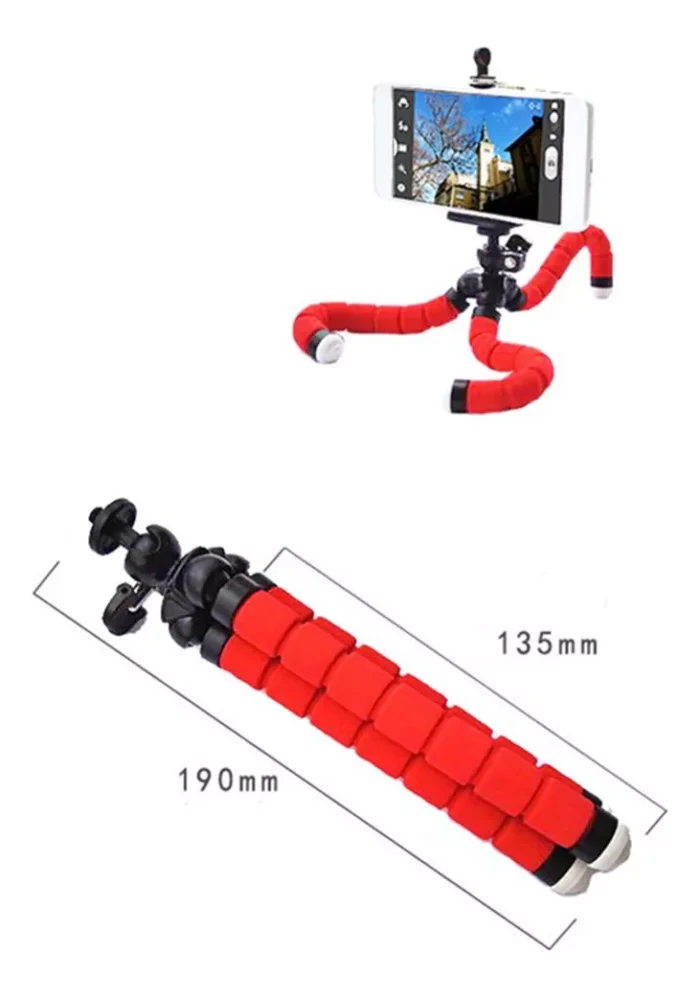 Trípodes, Trípode Para Teléfono Móvil, Cámara, Soporte Con C - Imagen 9
