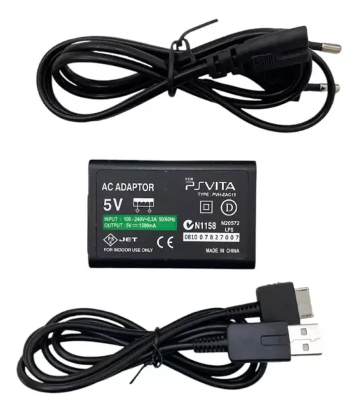 Cargador Ps Vita Cable Usb De Datos Y Cable Poder - Imagen 5