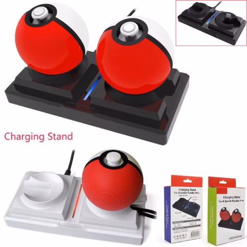 Switch Pokeball soporte de carga estación de base de carga - Imagen 4