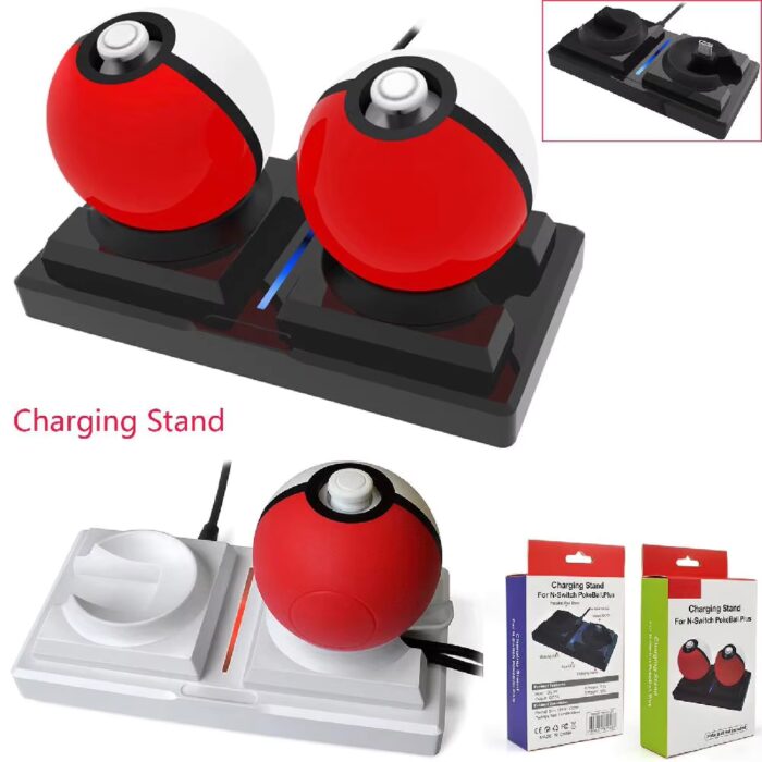 Switch Pokeball soporte de carga estación de base de carga - Imagen 4