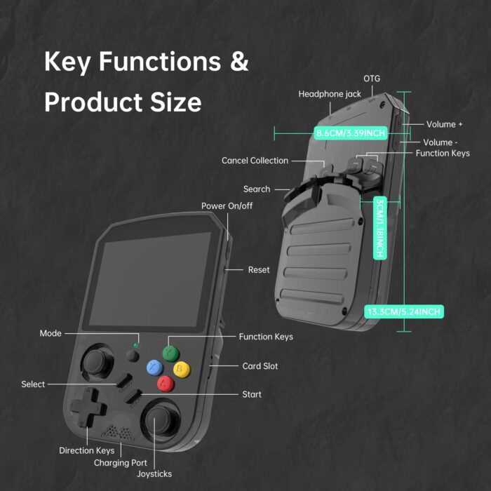Garminja consola de juegos portátil