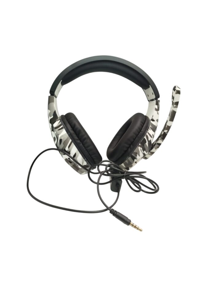 Audifono Gamer Led Gaming Militar Camuflaje - Imagen 2
