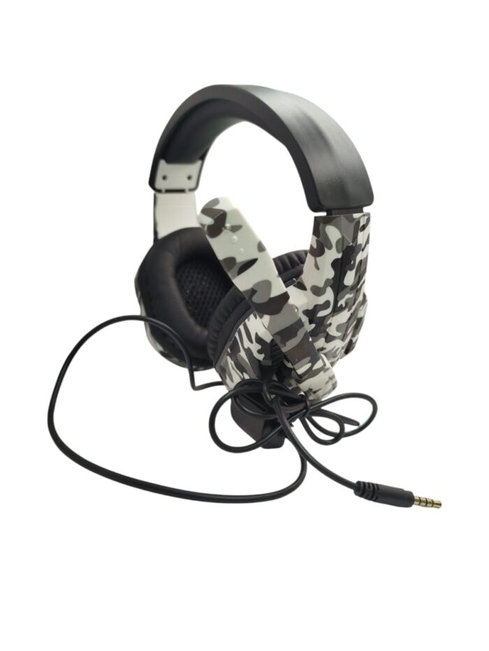 Audifono Gamer Led Gaming Militar Camuflaje
