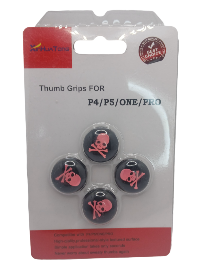 Grips con diseño de calavera