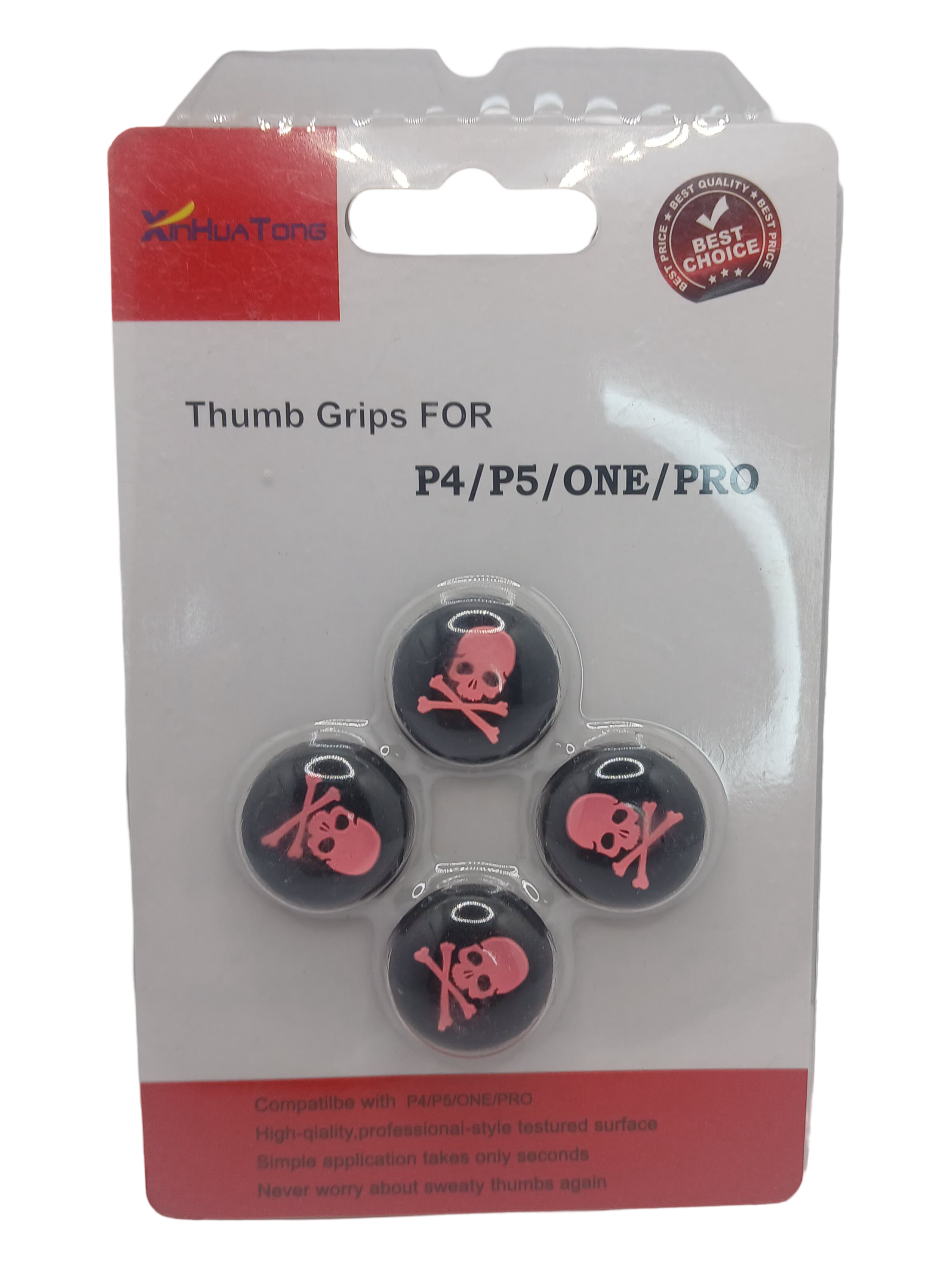 Grips con diseño de calavera