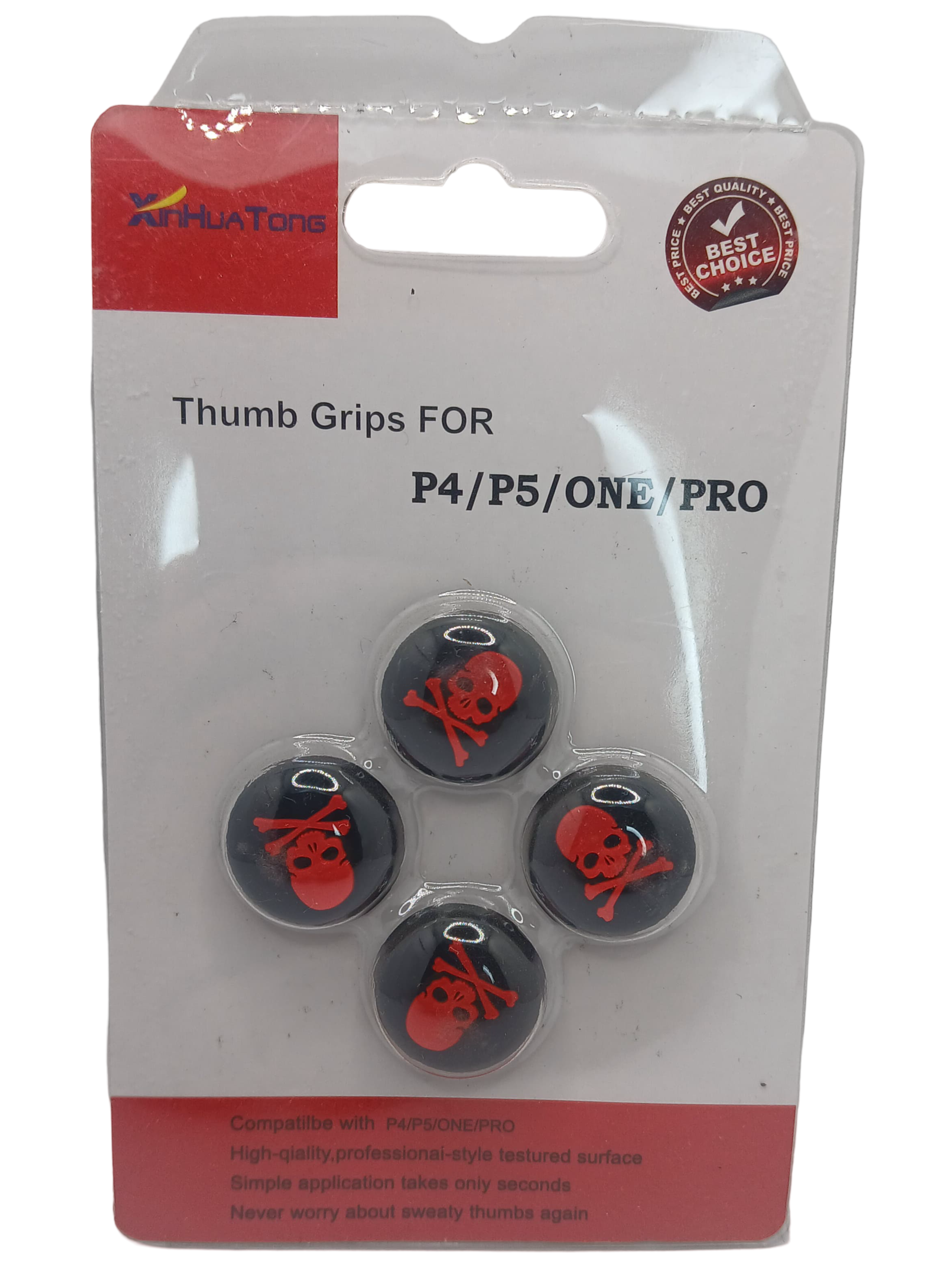 Grips con diseño de calavera - Imagen 3