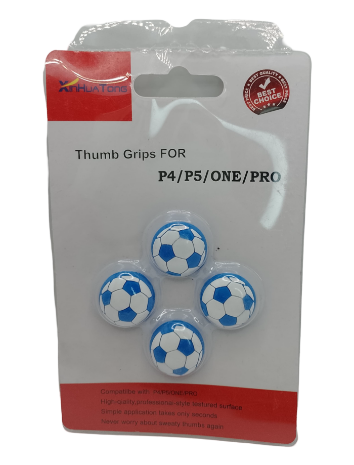 Grips con diseño de futbol