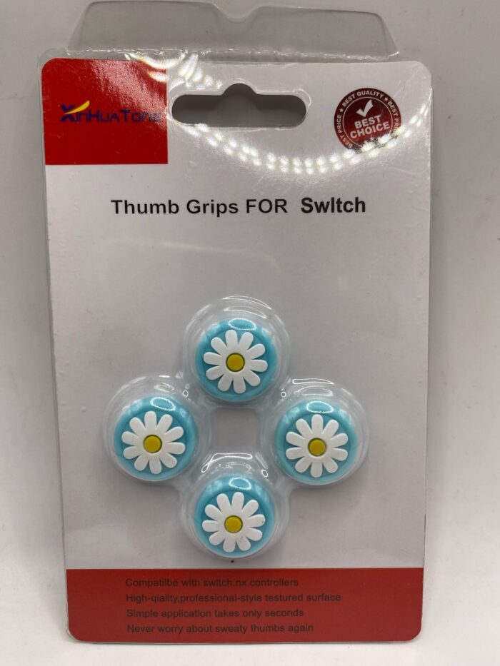 Grips con diseño de flor para Switch - Imagen 3