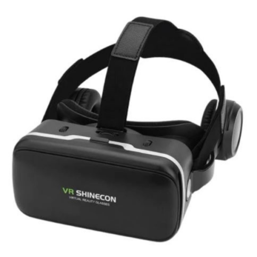 VR Shinecon con auriculares estéreo