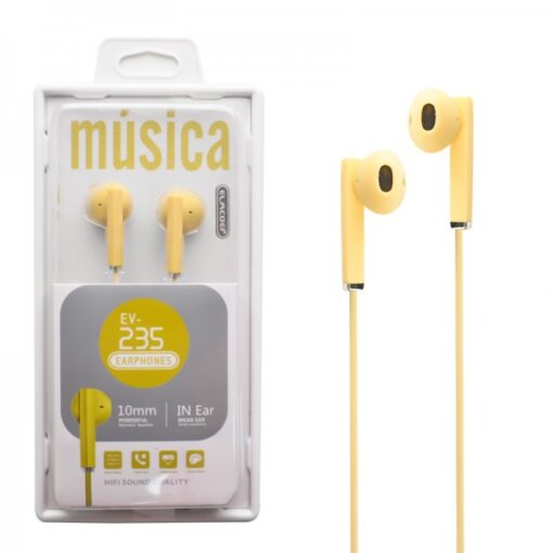 Audifonoes Manos libres con cable Elm Coy (ELMCOEI) Modelo EV235