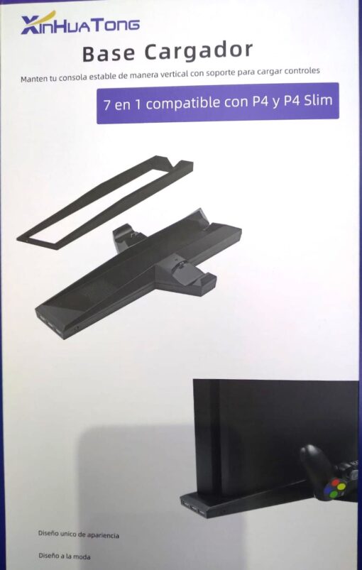 Base Cargador para PS4 y PS4 Slim