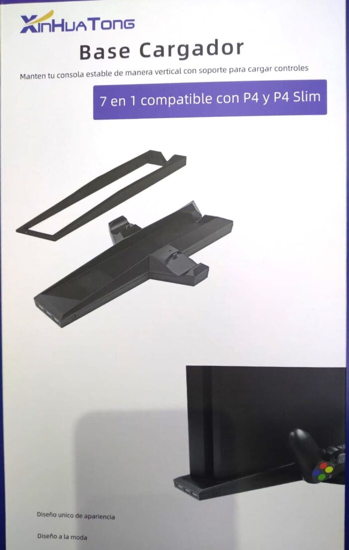 Base Cargador para PS4 y PS4 Slim