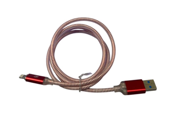 Carga rápida Cable de datos trenzado USB A iPhone - Imagen 2