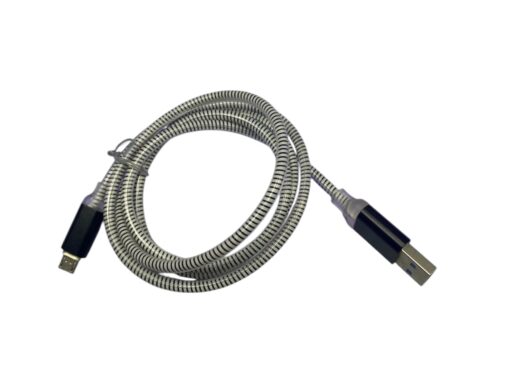 Cable de datos trenzado USB A V8 carga rapida - Imagen 2