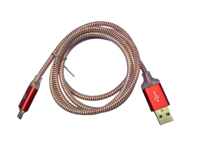 Cable de datos trenzado USB A V8 carga rapida - Imagen 8