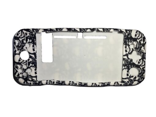 FUNDA PROTECTORA CON DISEÑO DE CALAVERAS PARA SWITCH NORMAL