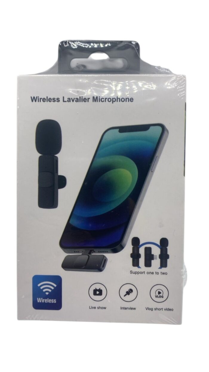 Micrófono De Solapa Inalámbrico Para Celular