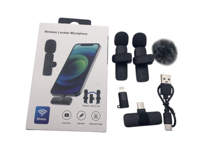 Micrófono De Solapa Inalámbrico Para Celular - Imagen 2