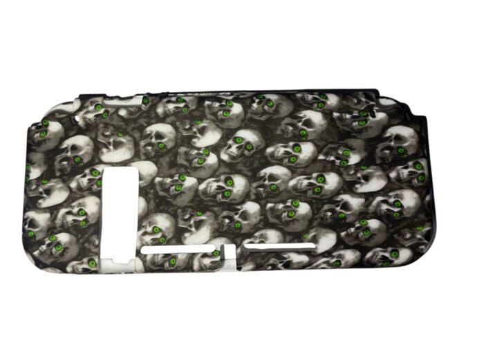 FUNDA PROTECTORA CON DISEÑO DE CALAVERAS PARA SWITCH NORMAL - Imagen 10