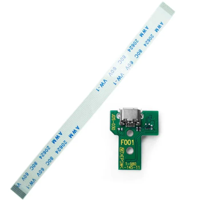 Repuesto Placa Conector de Carga Puerto Micro USB para Mando PS4