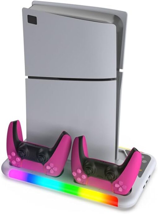 Soporte de refrigeración con base de carga de doble driver para PS5/PS5 Slim/PS5PRO - Imagen 6