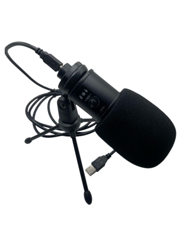 Usb Condenser Microphone Laptop Drive For /linux Cardioid - Imagen 2