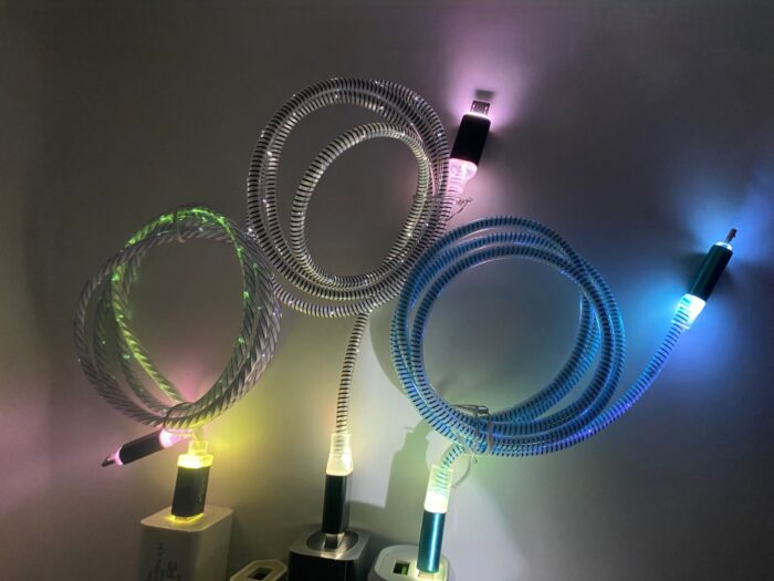 Cable de datos trenzado USB A V8 carga rapida - Imagen 9