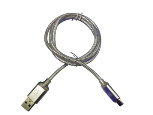 Cable de datos trenzado USB A V8 carga rapida - Imagen 5