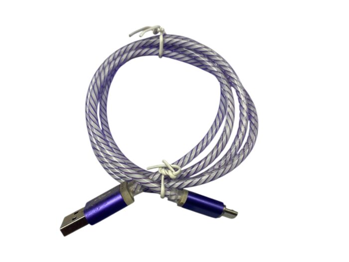 Cable de datos trenzado USB A V8 carga rapida - Imagen 7