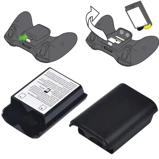 Porta Pilas para Joystick Xbox 360/Xbox One - Imagen 5