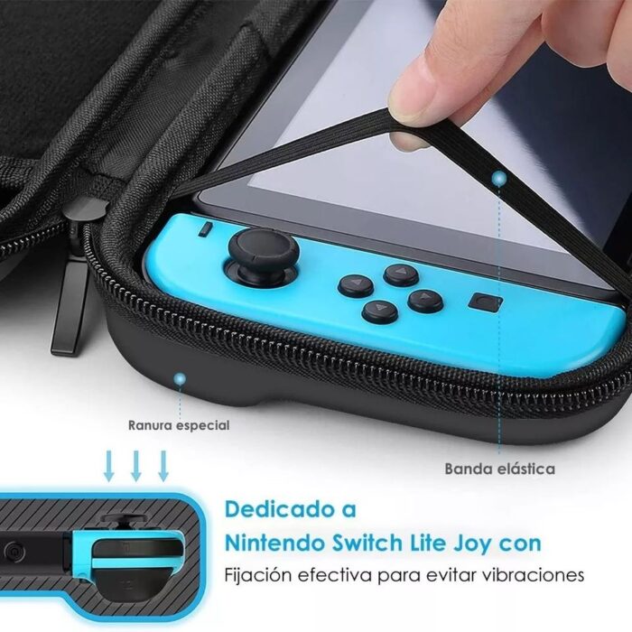 Estuche Protector Compacto Para Nintendo Switch Lite - Imagen 4