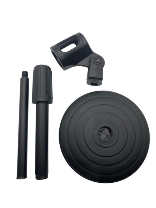 Disc Microphone Stand Detachable Adjustable Desktop Short - Imagen 4
