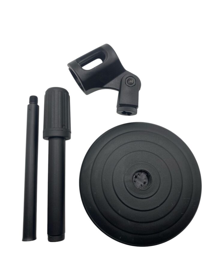 Disc Microphone Stand Detachable Adjustable Desktop Short - Imagen 4